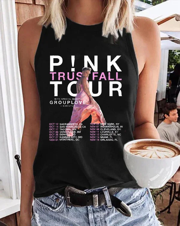 Fashion Print Vest