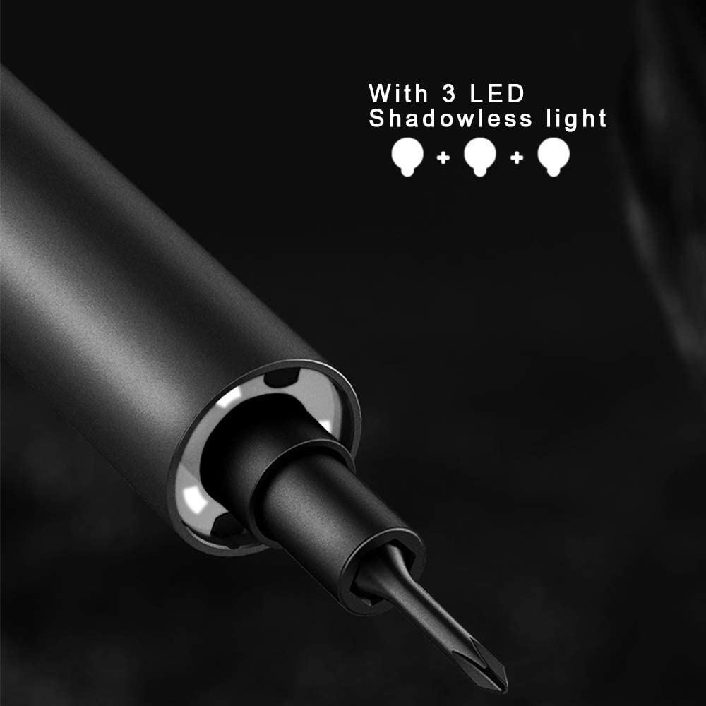 Wowstick 1F + 64-in-1 rechargeable electric screwdriver lithium-ion rechargeable LED power screwdriver