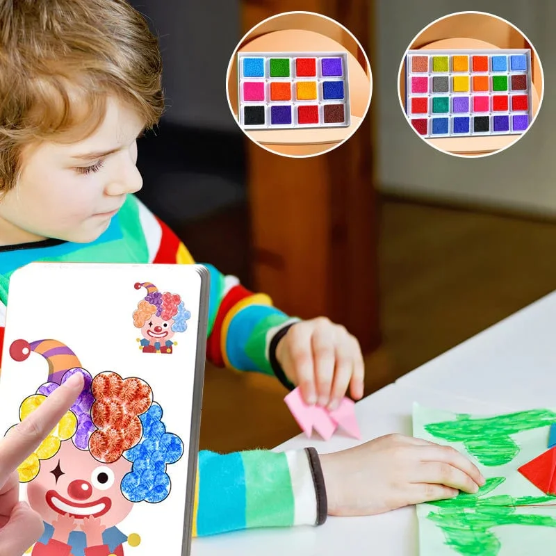 Divertido kit para pintar con los dedos