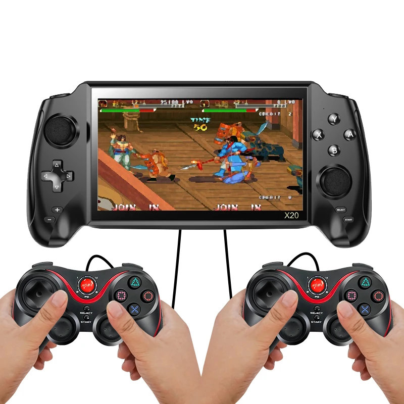 ANBERNIC BLACK HAWK X20 7&quot; DISPLAY Handheld Retro Gaming Console Emulator-32GB