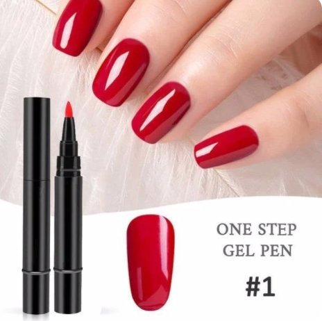 One Step Nail Gel Pen Eco-friendly &amp; Tasteless
