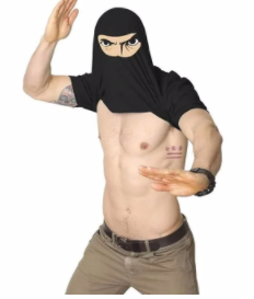 NINJA DISGUISE T-SHIRT