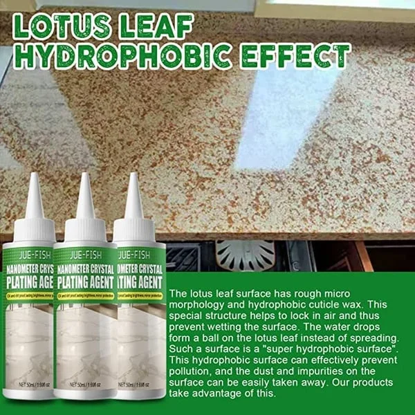 Nano Crystal Coating Agent for Tile &amp; Furniture Can restore the surface finish of wood