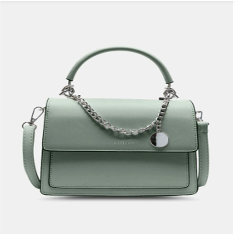 Women&#039;s PU Textured Small Bag Fashion Simple Small Square Bag Chain Croosbody bag