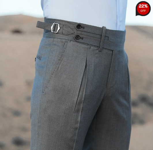 New Men Fashion Vintage Trousers Pants