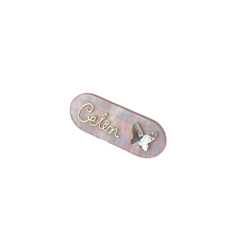 Korean Style Sweet Popular Cute Delicate Little Cat Hairpin Acetate Hairpin Hair Accessories