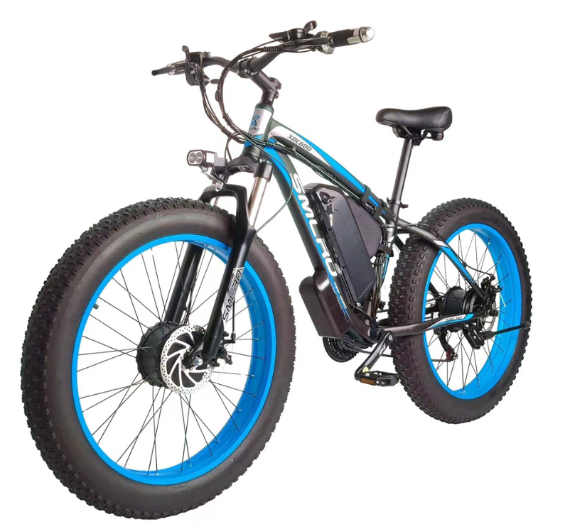 SMLRO XDC6000 48V 22.4Ah 1000W*2 26*4.0inch Electric Bicycle 140KM Max Mileage 150KG Max Load Electric Bike