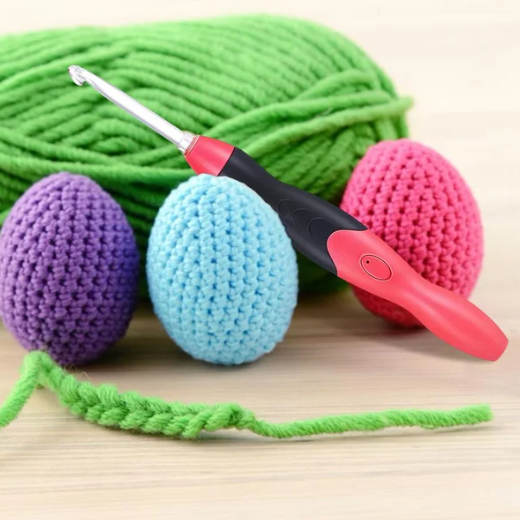 Latest upgrade-LED Crochet Set