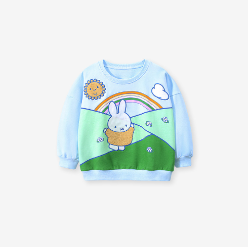 Little maven Europe and the United States girls sweater long-sleeved suit fall children&#039;s cotton suit small and medium-sized children&#039;s pant
