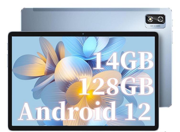 Blackview Tab 12 Pro Android 12 Tablet 10.1 Inch 14GB+128GB(TF 1TB), Octa-Core, 4G LTE+5G WiFi, 6580mAh, 13MP+5MP, 1920*1200 FHD+, Tablet PC Dual SIM/