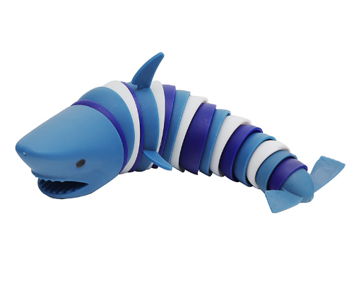 Explosion of the ocean shark dolphin decompression stress reduction fun toys for children puzzle science education gross Hair slug