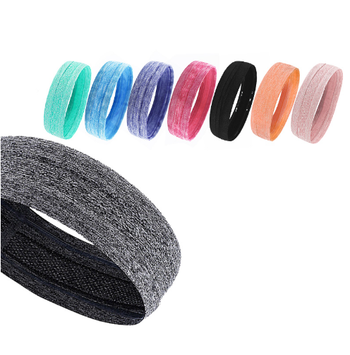 Running Sports HeadbandSweatbandNon-slip antiperspirant headbandYoga HairbandTennis Sports Headband