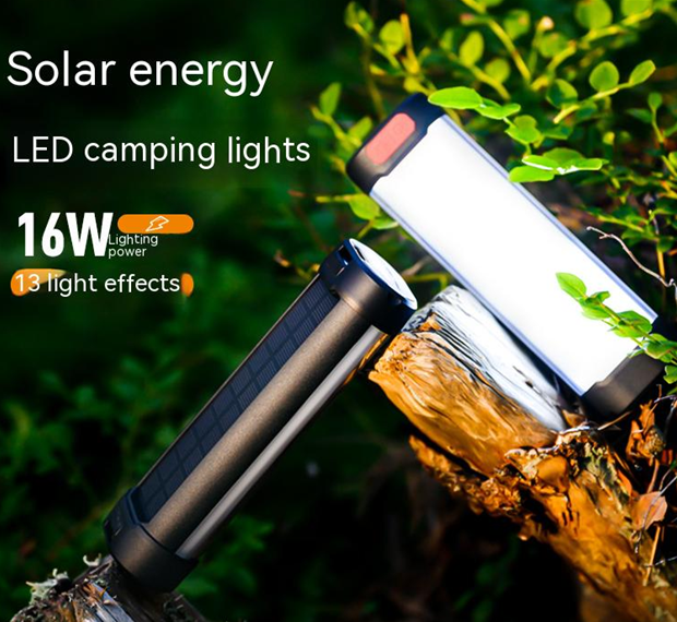 Solar Rechargeable Lights Adventure LED Camping Lights Campsite Rechargeable Camping Lights