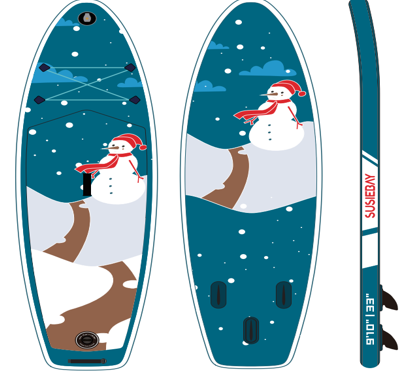 HIWOBANG Inflatable Stand Up Paddle Board SUP