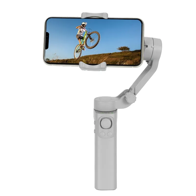 F5 handheld three-axis cell phone stabilizer anti-shake net red live face tracking anti-shake shooting vlog balance bracket