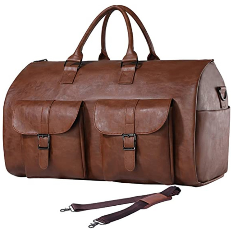 Convertible Travel Clothing Carry-on Duffel Bag 2-in-1 Hanging Suitcase Suit Business Travel Bag
