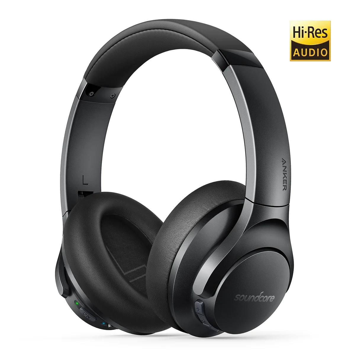 Soundcore Q20+ Active Noise Cancelling Headphones  Hi-Res Audio Bluetooth Headphones