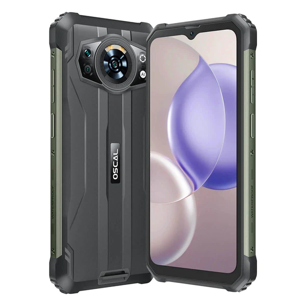 Oscal S80 6.583-Inch 6+128GB 13000mAh Massive Battery 4G Ruggedized Smartphone