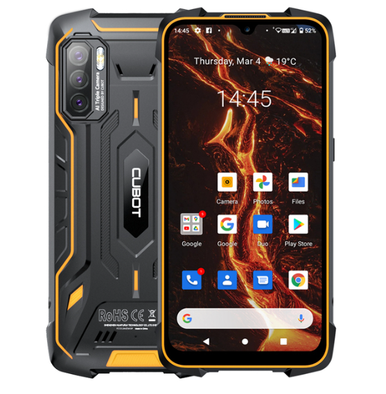Cubot Rugged Phone KingKong 5 Pro IP68/IP69K Waterproof Smartphone NFC 8000mAh 48MP Triple Camera Android 11 64GB Global Version