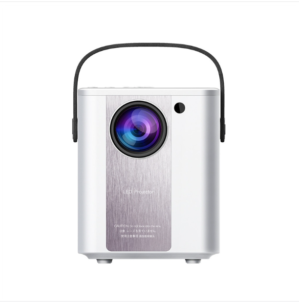 C500 portable mini LED home high-definition projector, style: same-screen version