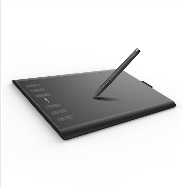 Huion Inspiroy Series 1060Plus (8192) 5080LPI electronic graphics drawing tablet with charging pen