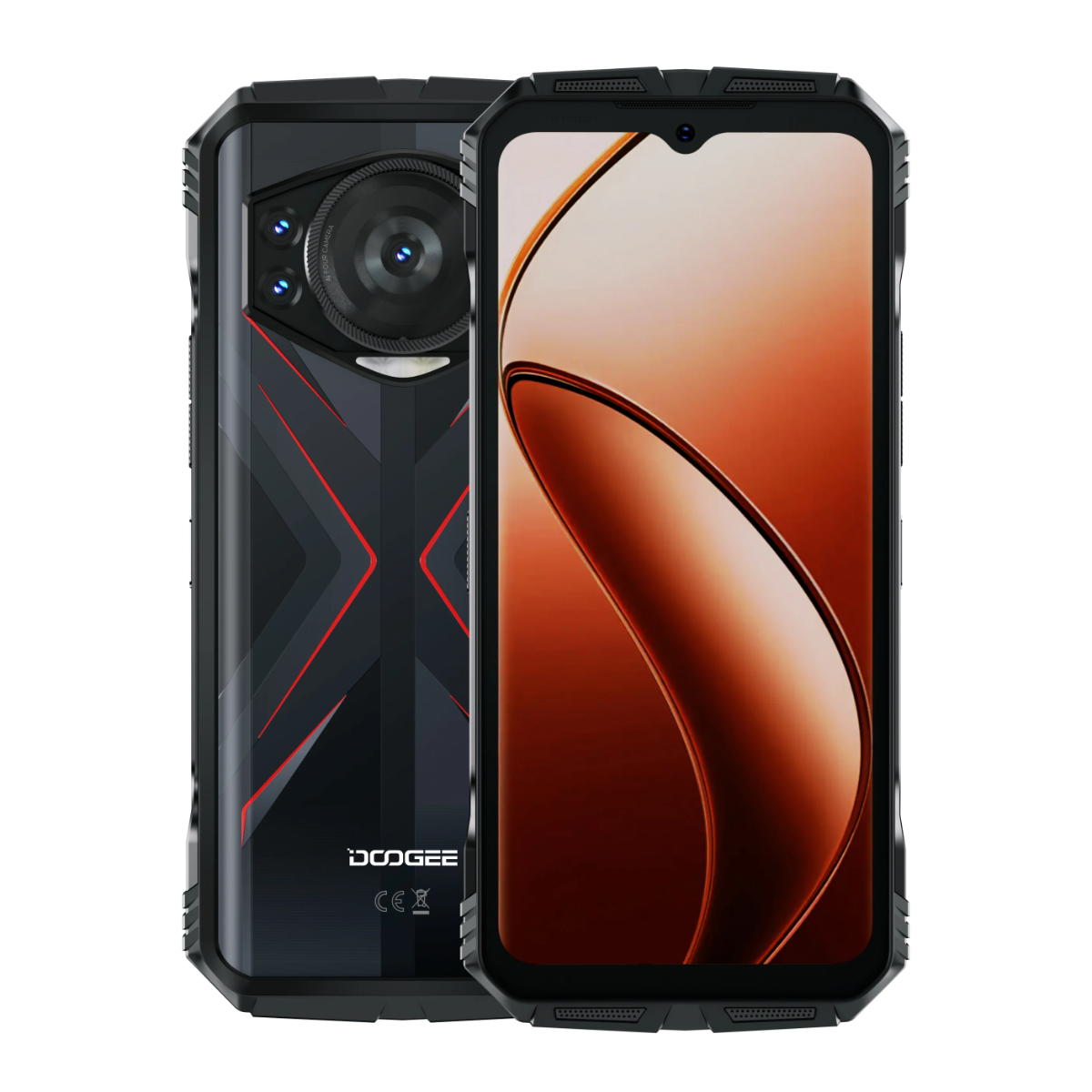 DOOGEE S118 4G Rugged smartphone - EU Plug -20GB(8GB+ Up to 12GB) RAM+512GB ROM (Up to 1TB Extended)