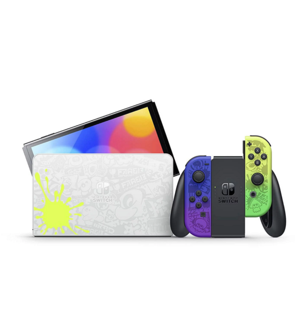 Nintendo OLED Switch limited edition HK Version （Dual system cracked version）