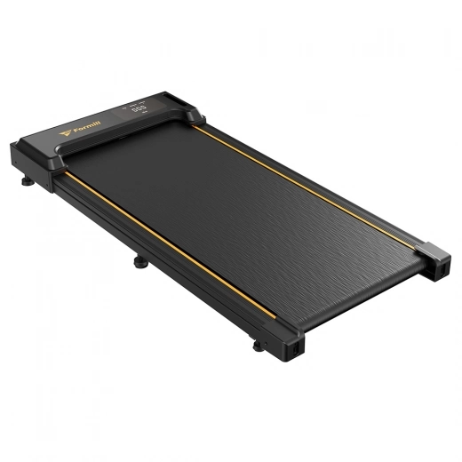 Formill FT-21 Walking Pad Treadmill， 2.5 HP Motor, LED Display, 200lbs Max. Load, 1-6km/h Speed - Black