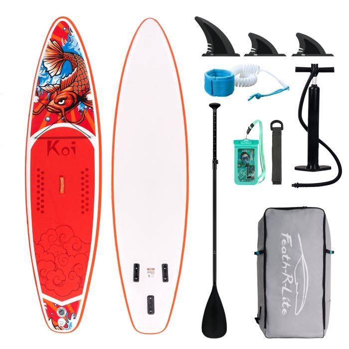 FunWater Sup Board Inflatable Surfboard Stand Up Paddle Board 335 x 84 x 15 cm Complete Inflatable Sup Paddle Board Accessories-Europe-SUPFR01D 335*83