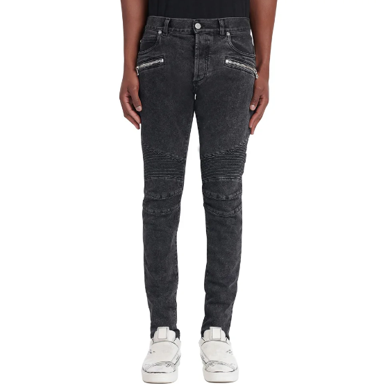 Men&#039;s Pleated Light Stretch Jeans