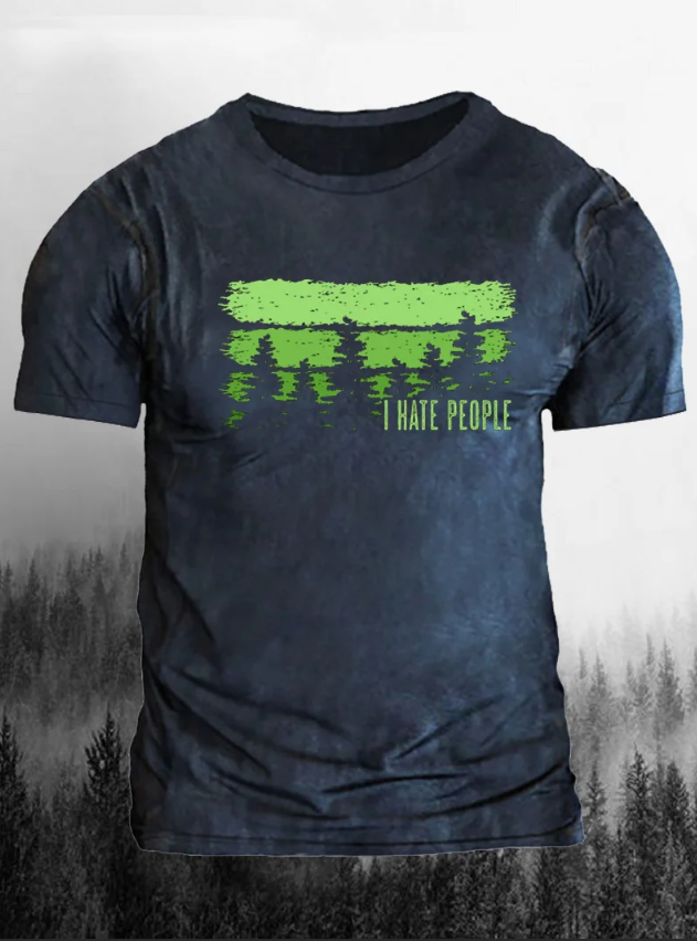 Irritated by Humans&quot; Men&#039;s T-Shirt