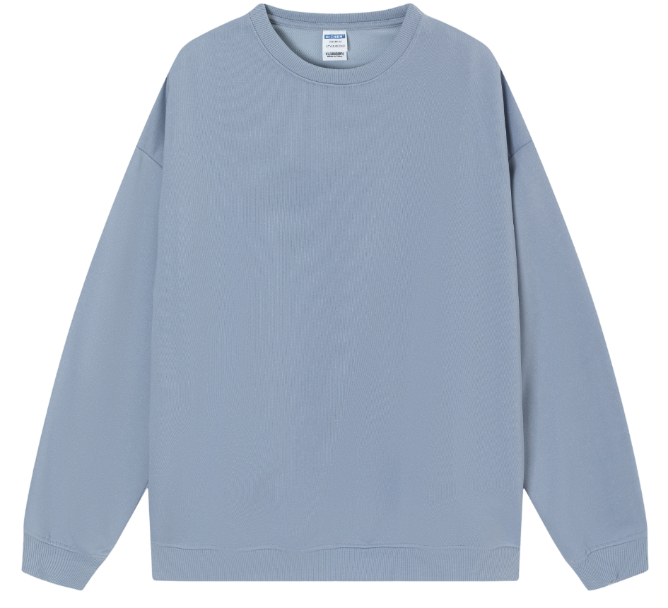 Men&#039;s Basic Grey-green Sweatshirt