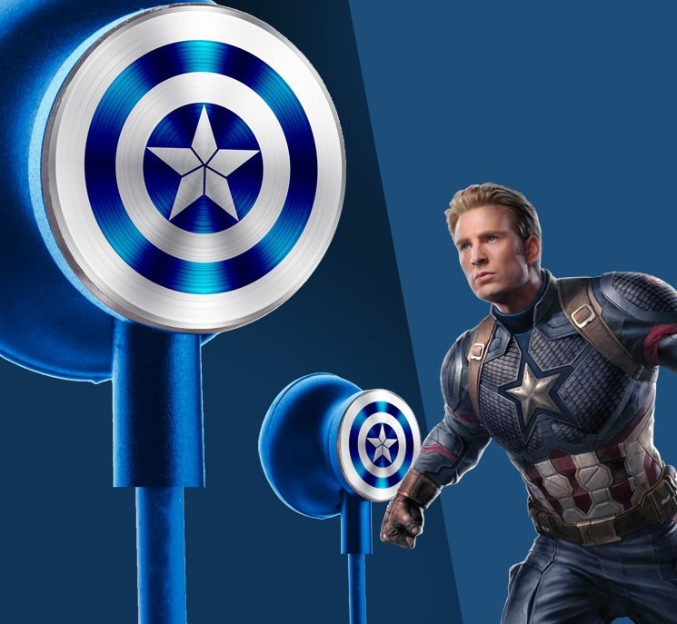 HOBBYBOX Marvel Neck Mounted Bluetooth Wireless Earphones Waterproof, Sweatproof, Running, Sports Call, Noise Reduction, Valentine&#039;s Day Gift for