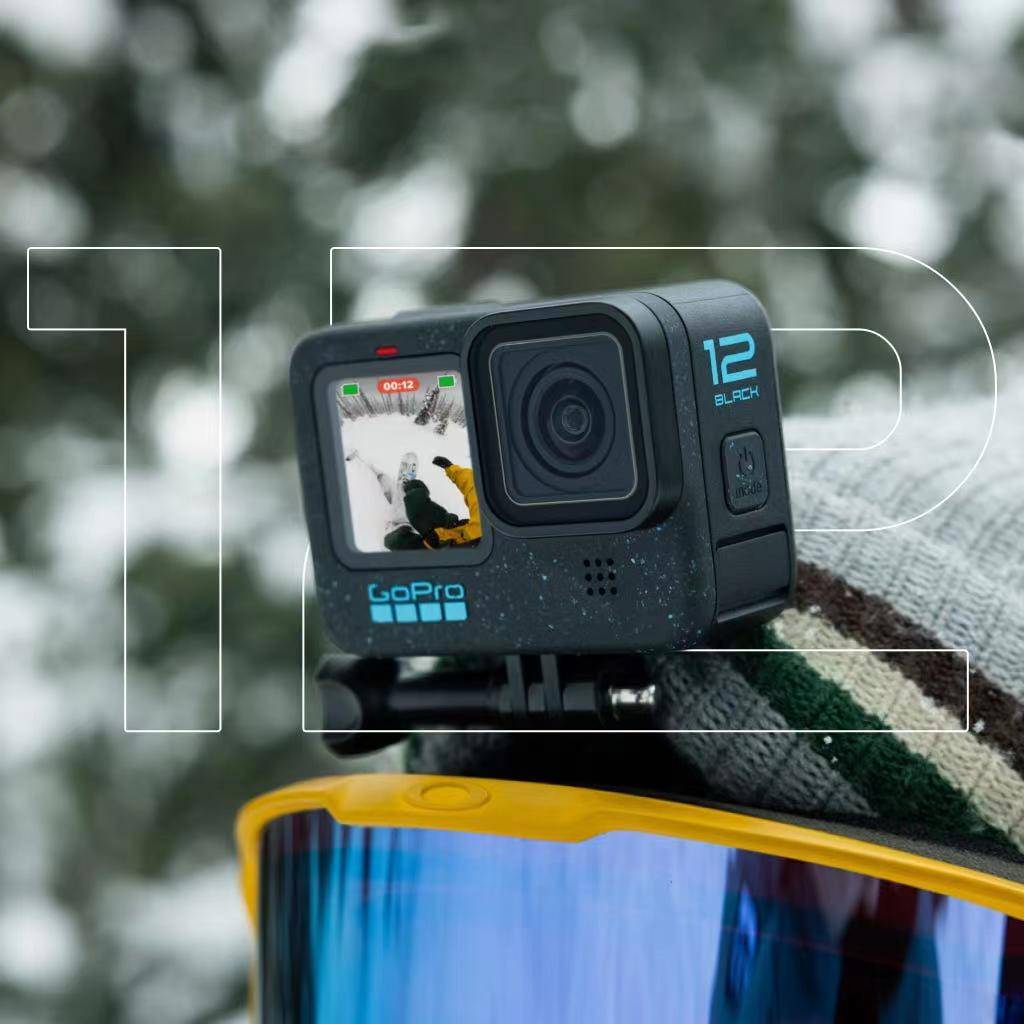 GoPro HERO12 Black - Waterproof Action Camera with 5.3K60 Ultra HD Video, 27MP Photos, HDR, 1/1.9&quot; Image Sensor, Live Streaming, Webcam, Stabiliz