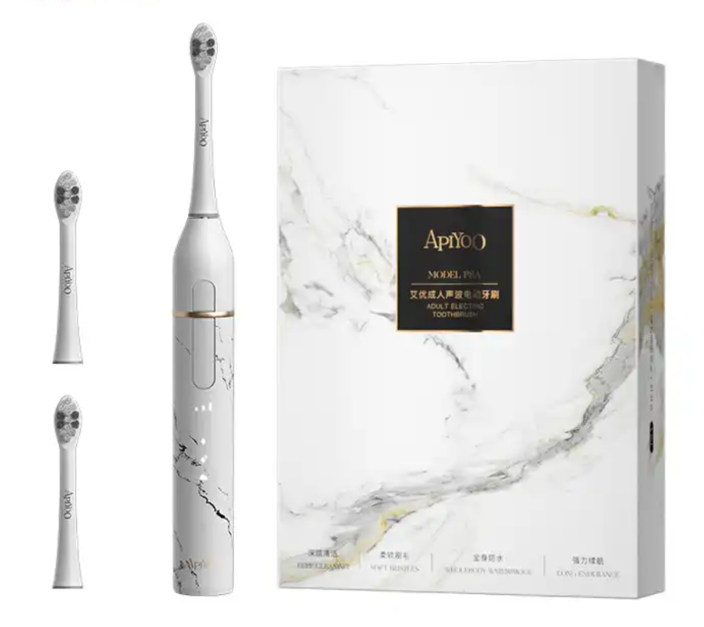 Whitening technology Gum Care IPX7 Waterproof 9 Gears Sonic Electric Toothbrush Adult Valentine