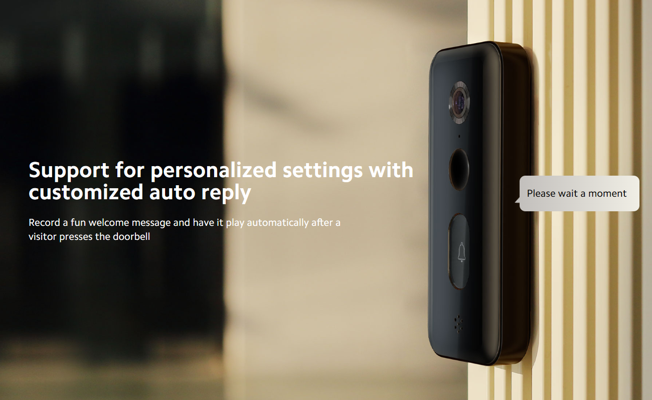 XIAOMI Smart Doorbell3