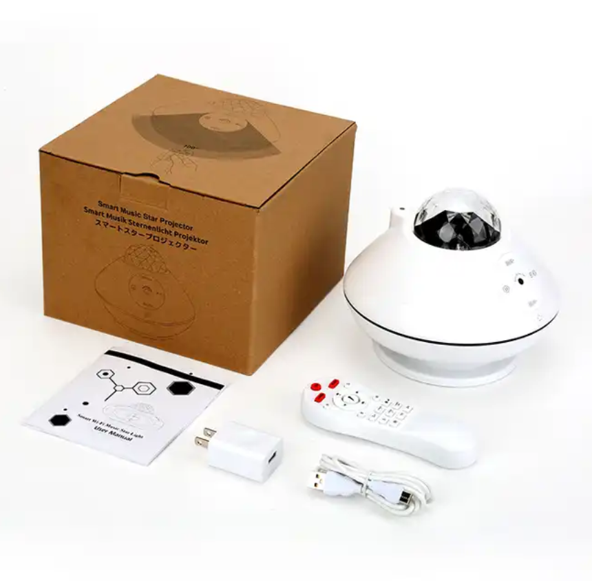 Bolong SKE-YZX02 Space Ball Music Star Light 10W galaxy projector light for bedroom with Tuya Wifi Star Projector Night