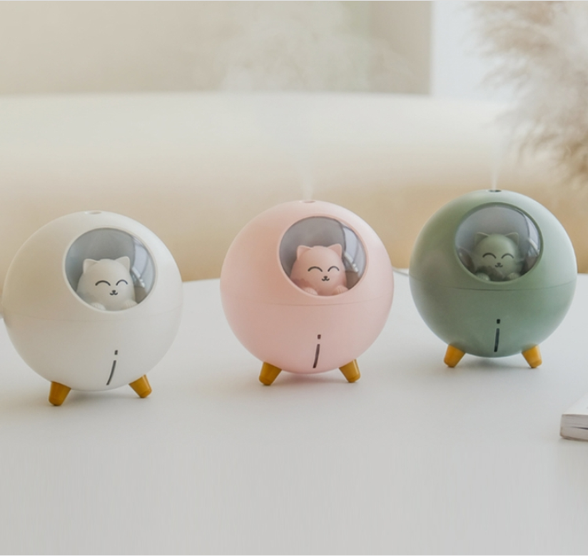 WT-TX5 USB Humidifier Mini Planet Cat Desktop Purifier
