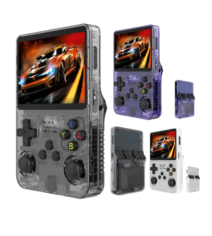 Portable Game Players R36S Mini Game Console  Games 3.5 Inch IPS Screen Classic Game Player
