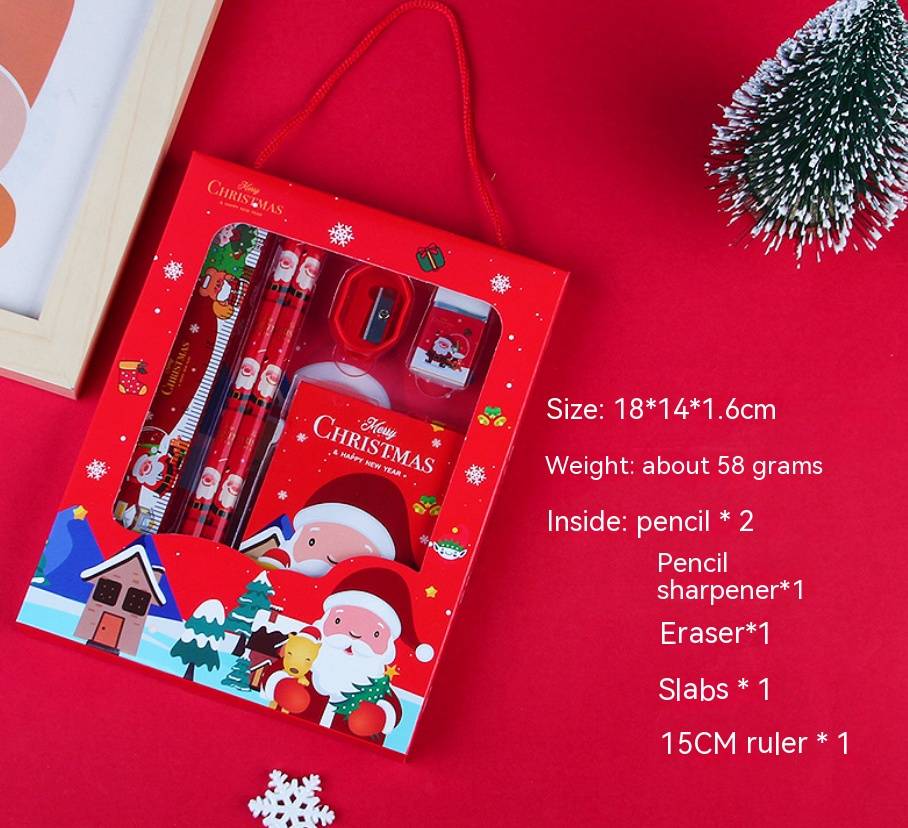 stationery set children&#039;s school supplies pencil six-piece set