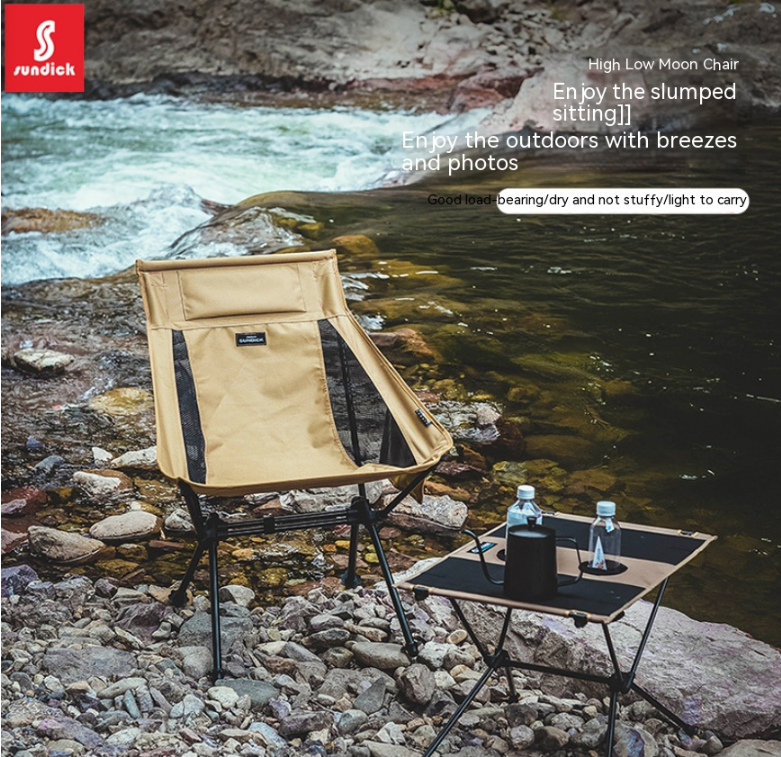 Outdoor Portable Aluminum Folding Chair
