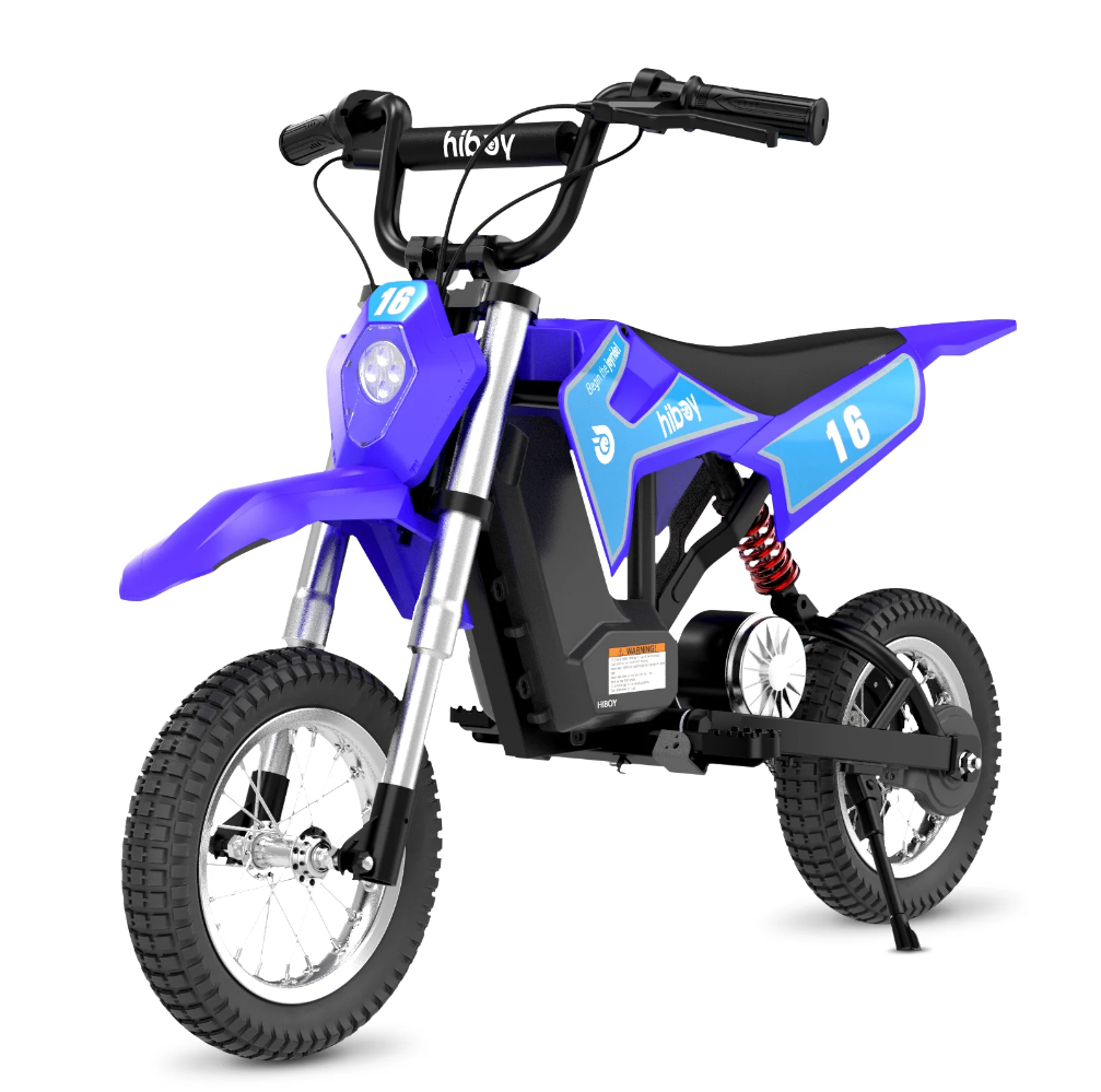 Only ship to US - DK1 - Blue  (Electric Dirt Bike For Kids Ages 3-13)