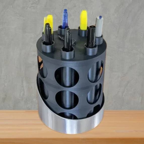2024 New Year Hot Sale-A-10C GAU-8 BRRRTTT Inspiration Pencil Holder Spinner