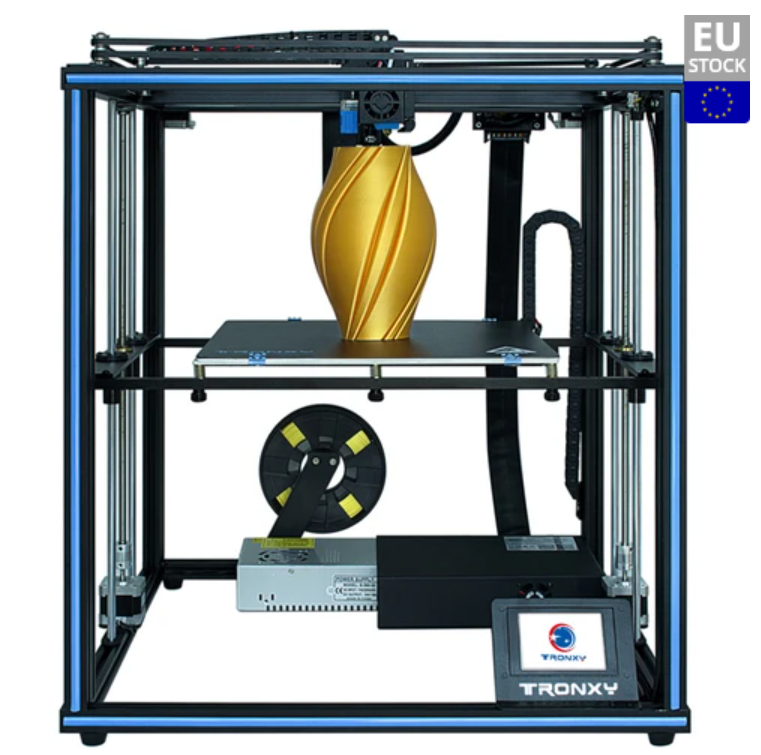 TRONXY X5SA Pro ARM 32 Bit Mainboard Industrial 3D Printer 330*330*400mm CoreXY Motion Modes 3.5 Inch Touch Operating Screen Titan Extruder Auto-level