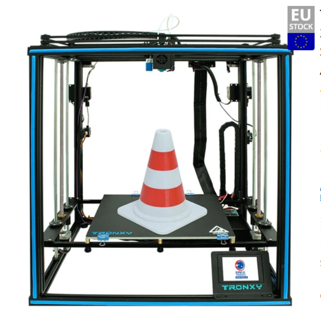 TRONXY X5SA-2E 24V 3D Printer 330*330*400mm Dual Titan Extruders Ultra-Silent Driver CoreXY Structure Dual Color Printing Auto Leveling