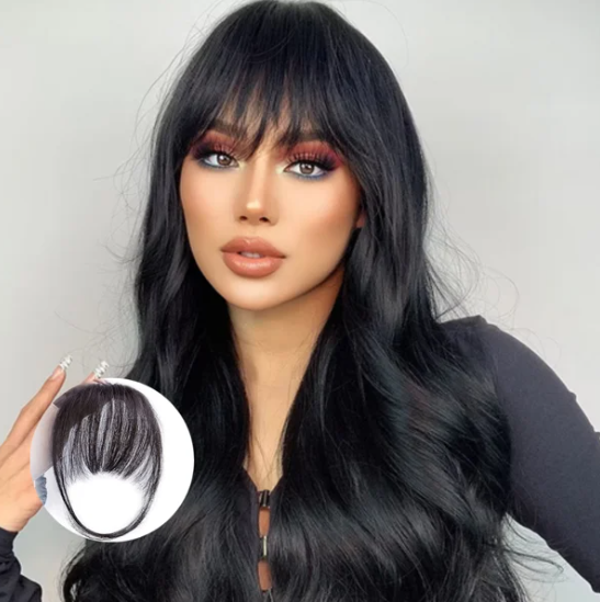 Warehouse Clearanc 50%  Clip in Bangs (High temperature filament)  Buy 2 Free Shipping