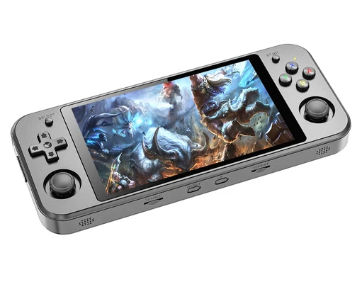 ANBERNIC RG552 Game Console, LPDDR4 4GB, Android 64GB eMMC 5.1, Linux 16GB TF Card - Black
