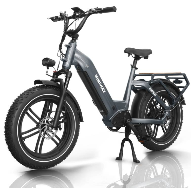 HIIMIWAY Electric Bike with 20Ah Battery 20&quot;×4&quot; Fat Tire E Bike for Adults 80KM/H Electric Bicycles Dual Shock Absorber ebike