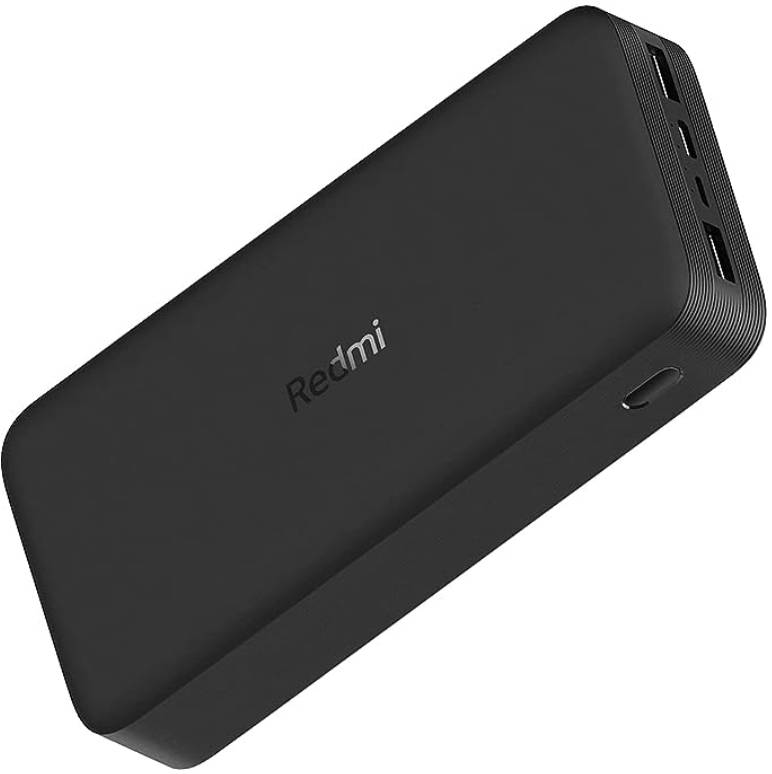 Redmi 20000mAh  Power Bank 74Wh 18W 3.6A Rapid Charging Dual USB Outputs for Two Devices at Once, microUSB &amp; USB-C Input, Portable Travel Charger