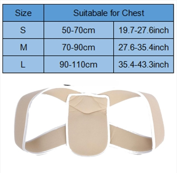 Adjustable Upper Back Shoulder Support Posture Corrector Adult corset Spine Back belt Corrects back support